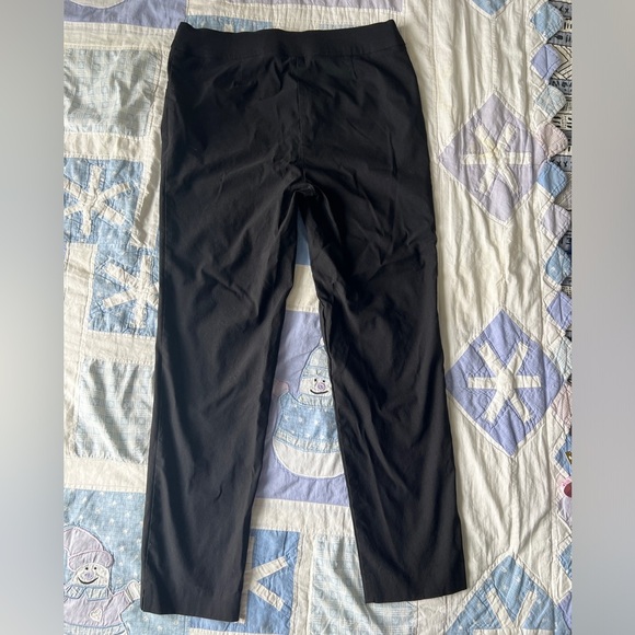 Counterparts Womens Pull on Black Classic Work Office Slim Fit Pants Size 8 - Picture 8 of 12